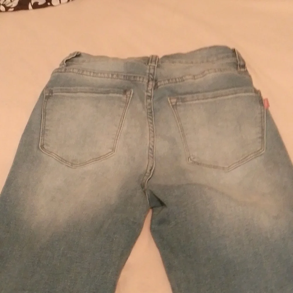 Vibe & Rant Flare Bottom High Rise Jeans - Picture 8 of 8